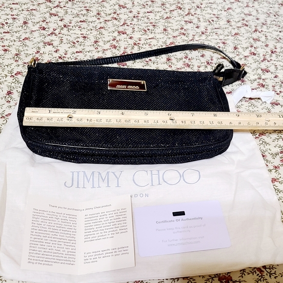 Authentic Jimmy Choo London Clutch Black - Picture 3 of 10